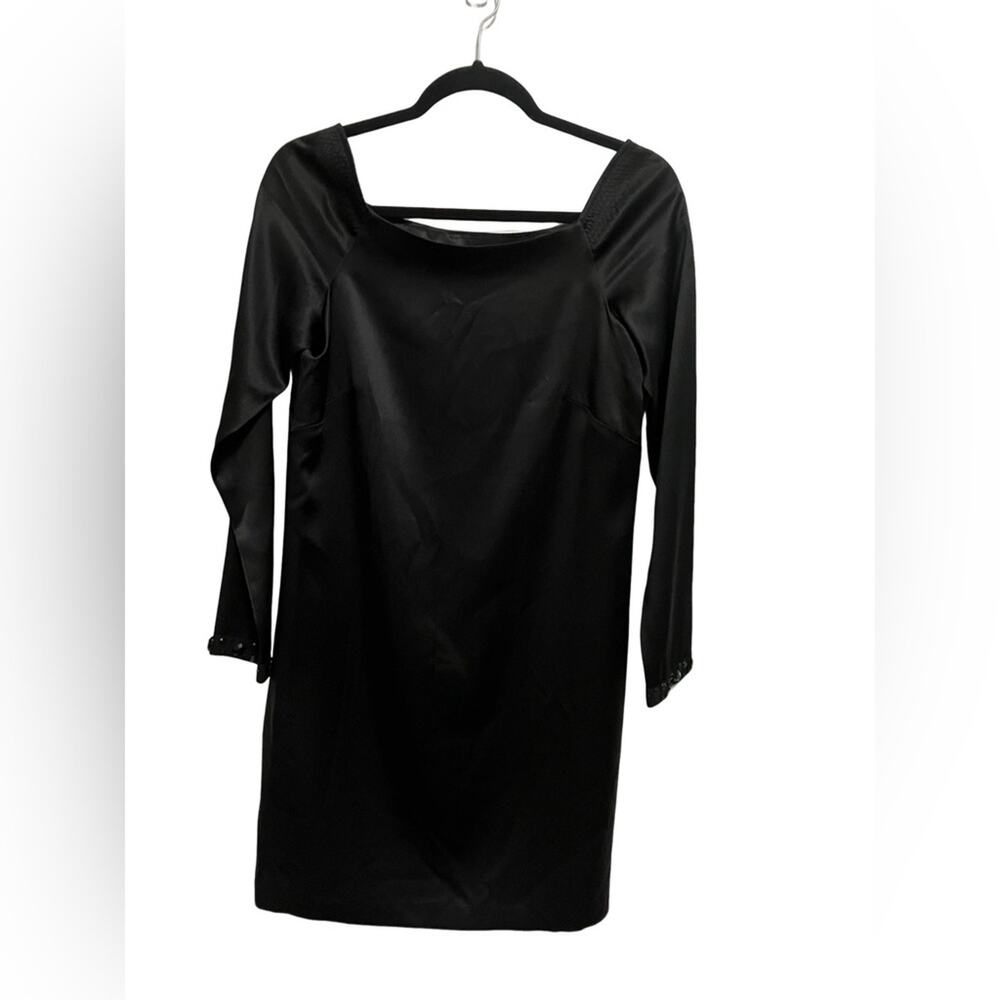 Laundry by Design Black Long Sleeve Dress Beautiful silky feel
